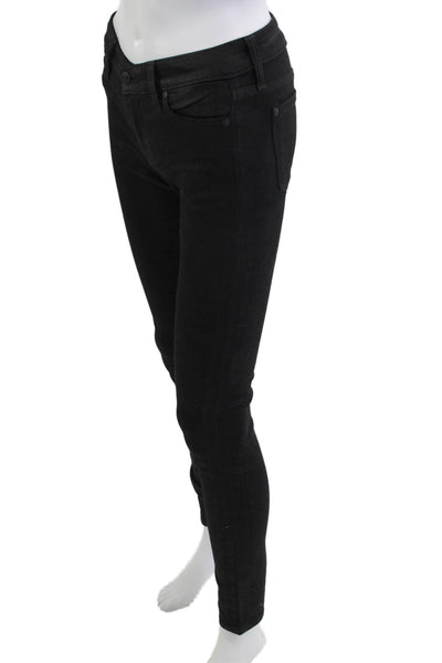 Vince Womens Black Skinny Jeans Size 25