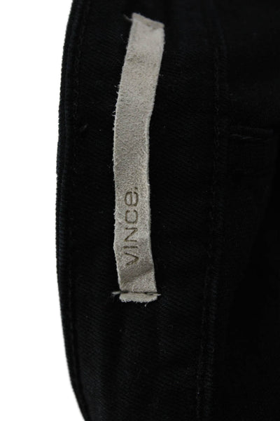 Vince Womens Black Skinny Jeans Size 25