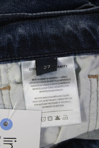 Citizens of Humanity Unisex Ankle Skinny Dark Blue Jeans Size 27