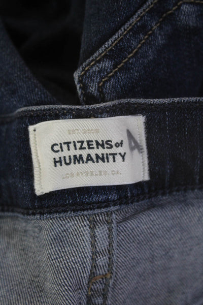 Citizens of Humanity Unisex Ankle Skinny Dark Blue Jeans Size 27
