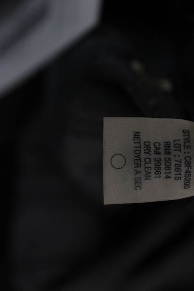 Elie Tahari Womens Dress Pants Black Size 4
