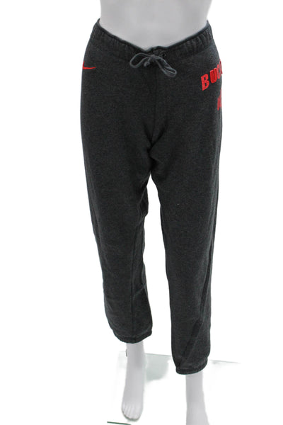 Nike Mens Dark Gray Drawstring Sweatpants Size M