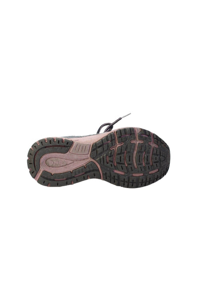 Brooks Womens Lace-Up Athletic Running Sneakers Solid Gray Size 6