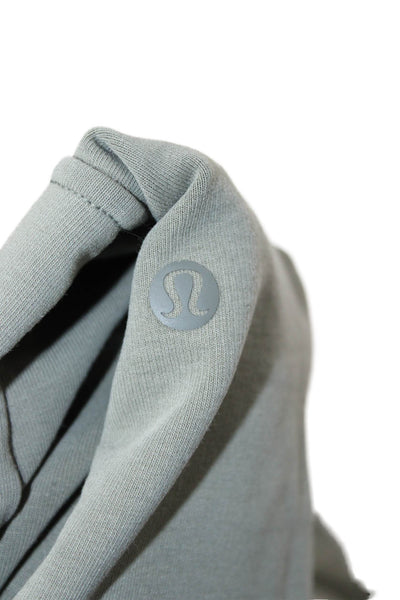 Lululemon Mens Jogger Sweatpants Green Drawstring Cotton Blend Army Size L