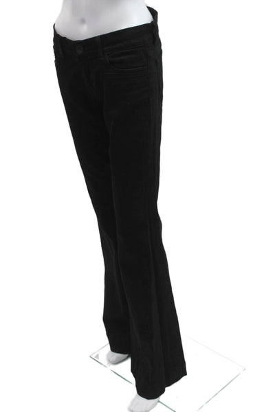 J Brand Womens Mid Rise Black Jeans 35 Inseam Size 29