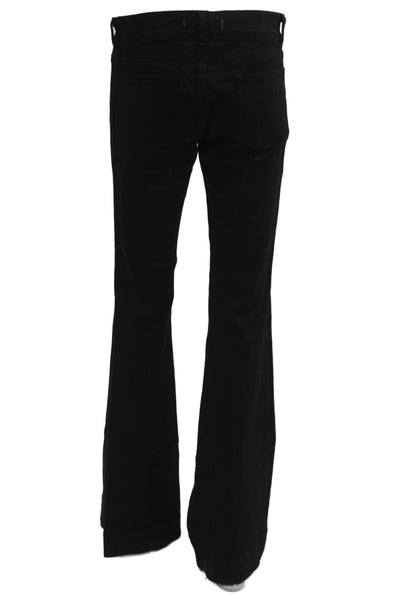 J Brand Womens Mid Rise Black Jeans 35 Inseam Size 29