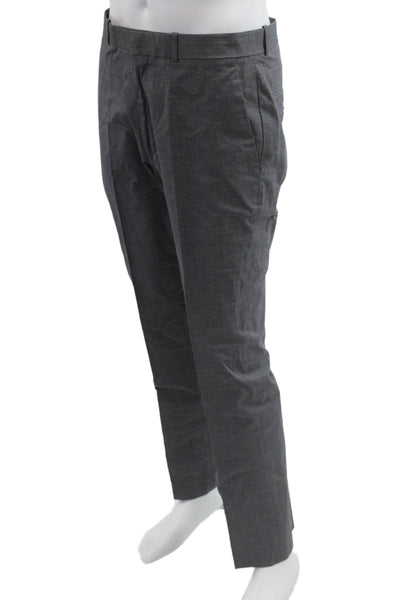 Perry Ellis Mens Gray Chino Dress Pants Size 32