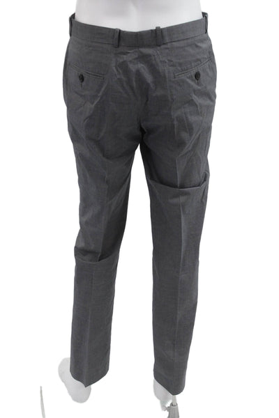 Perry Ellis Mens Gray Chino Dress Pants Size 32