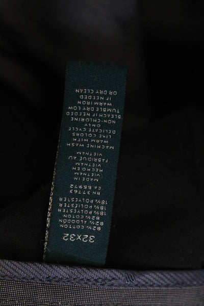 Perry Ellis Mens Gray Chino Dress Pants Size 32