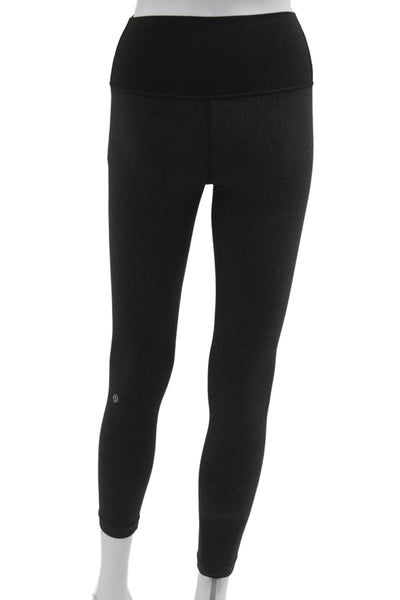 Lululemon Womens Ankle Jegging Black Nylon Size XS