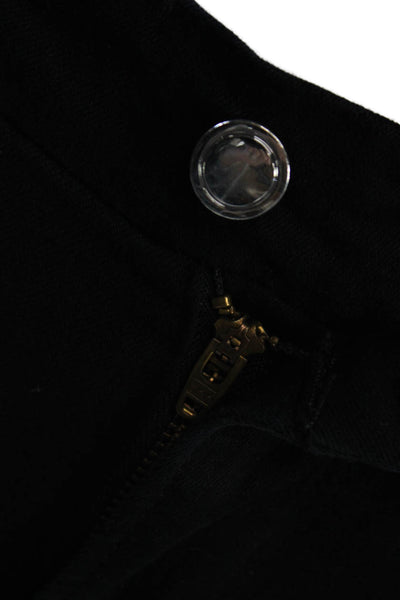 Good American Women Cropped Skinny Black High Rise Jeans Size 24