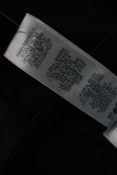 Good American Women Cropped Skinny Black High Rise Jeans Size 24