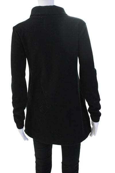 Dudley Stephens Unisex Black Mock Neck Pullover Sweater Long Sleeve Size S