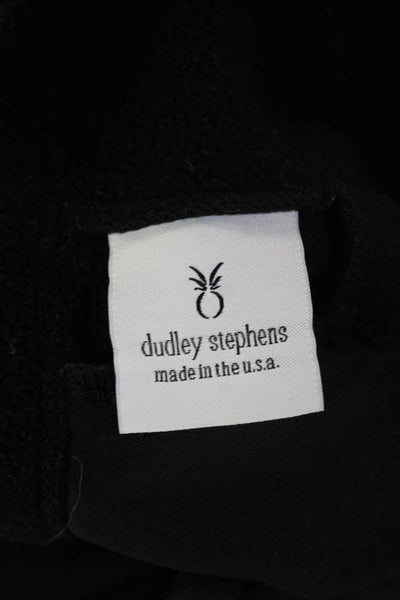 Dudley Stephens Unisex Black Mock Neck Pullover Sweater Long Sleeve Size S