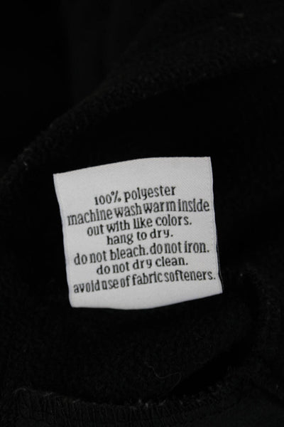 Dudley Stephens Unisex Black Mock Neck Pullover Sweater Long Sleeve Size S