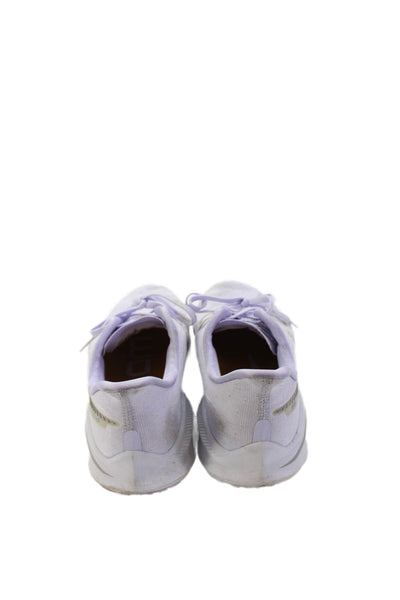 Nike Womens Solid Lace Up Low Top Sneakers Purple Size 8