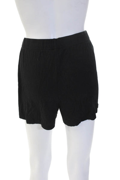 Skims Unisex Sweat Shorts Black Drawstring Size S