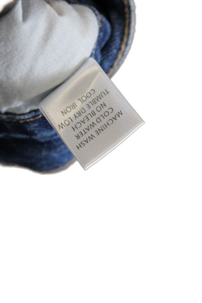 Pistola Unisex 90s Cotton Blue Shorts Size 24