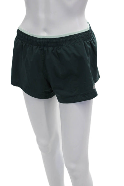 Nike Unisex Sports Solid Dark Gray Polyester Blend Shorts Size XS
