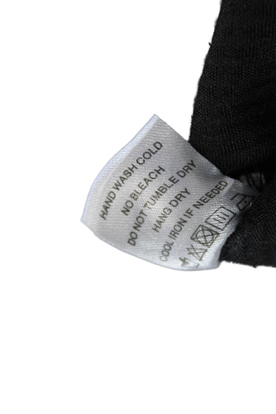 Superdown Unisex Cargo Pants Black Polyester Spandex Size XS