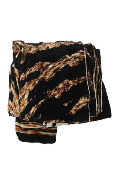 Bajra Womens Sequined Edge Classic Wrap Scarf Blue Size 30" x 30"