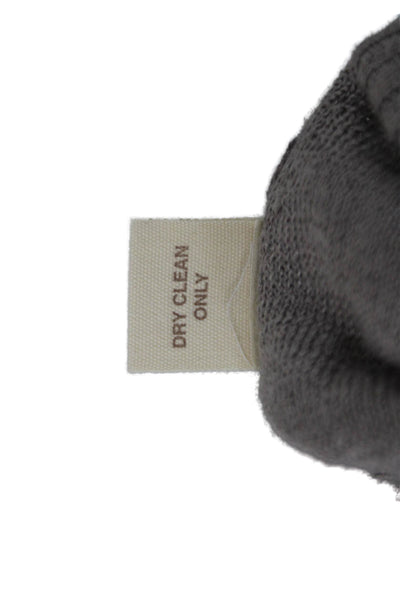 Inhabit Women Pullover Cashmere Sweater Brown Crew Neck 3/4 Sleeve Size S