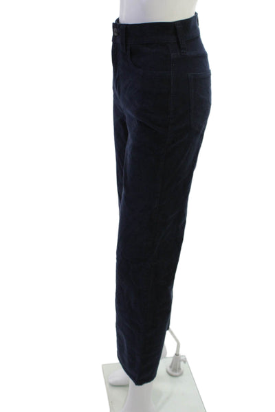 J Crew Womens Cropped Dark Blue Pants Size 23