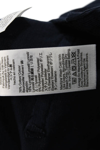J Crew Womens Cropped Dark Blue Pants Size 23