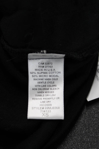 C&C California Women Black V-Neck Button Cardigan Size XS