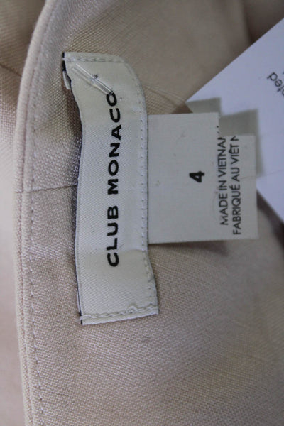 Club Monaco Unisex Beige Chino Shorts Size 4