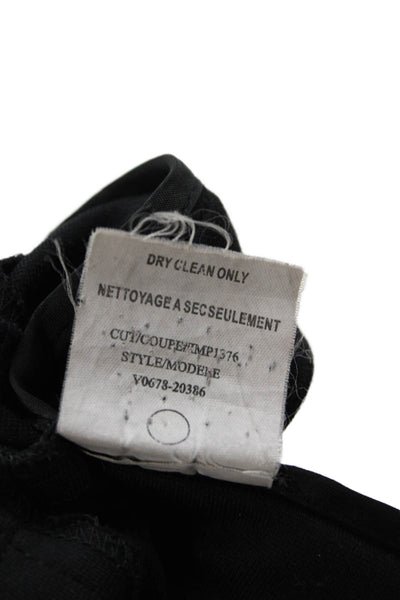 Vince Women Ankle Dress Pants Black Button Size 4