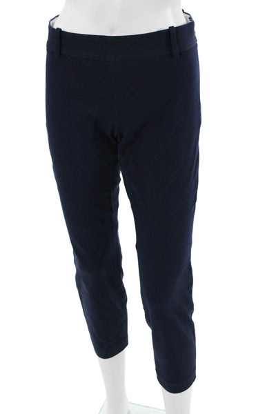 J Crew Women Dark Blue Cropped Ankle Dress Pants Size 4