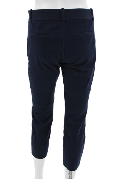 J Crew Women Dark Blue Cropped Ankle Dress Pants Size 4