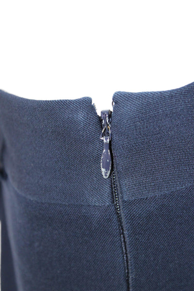 J Crew Women Dark Blue Cropped Ankle Dress Pants Size 4