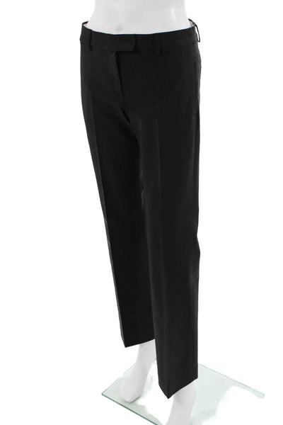 Theory Mens Dress Pants Black Polyamid Lycra Inseam 30 Size 2