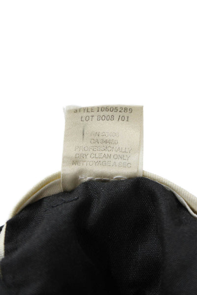 Theory Mens Dress Pants Black Polyamid Lycra Inseam 30 Size 2