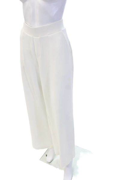 Cable & Gauge Women White Dress Pants 28 Inseam Size M
