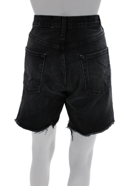 Edwin Mens Bermuda Shorts Black 100% Cotton Button Closure 90s Size 32