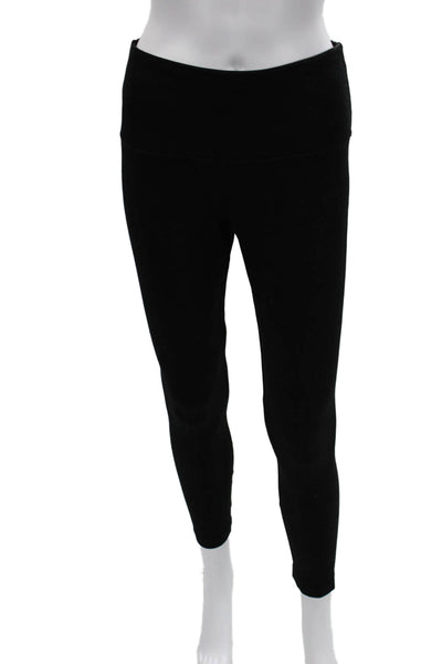 Lysse Womens Ankle Leggings Black Rayon Blend Size M