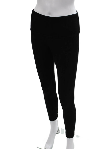 Lysse Womens Ankle Leggings Black Rayon Blend Size M