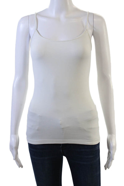Sugar Lips Women Camisole White Nylon Spandex Size One Size