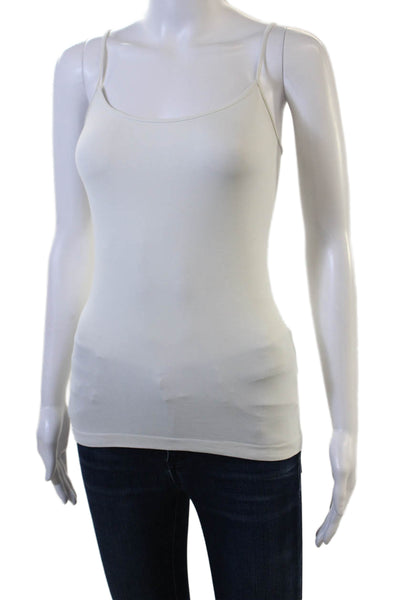 Sugar Lips Women Camisole White Nylon Spandex Size One Size