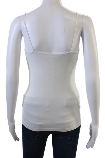 Sugar Lips Women Camisole White Nylon Spandex Size One Size