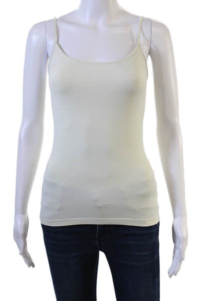 Sugar Lips Women White Scoop Neck Sleeveless Camisole Size One Size