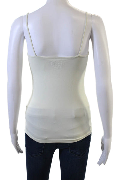 Sugar Lips Women White Scoop Neck Sleeveless Camisole Size One Size