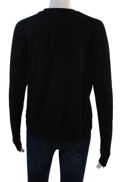 Beyond Yoga Womens Black Pullover Sweater Crew Neck Long Sleeve Size XS