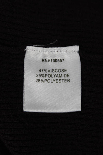 Slate Womens Pullover Mock Neck Long Sleeve Purple Sweater Button Size S