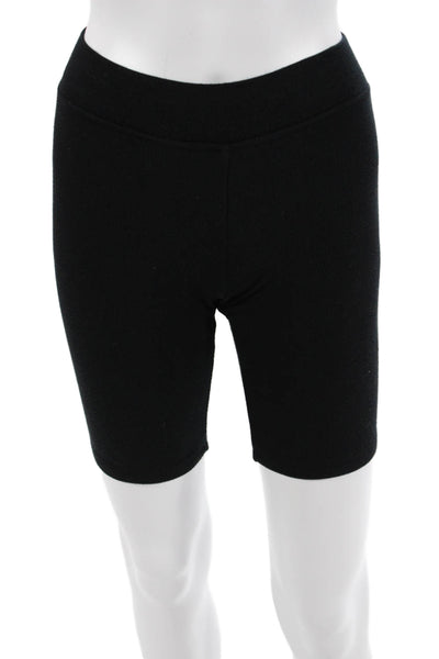 ATM Unisex Biker Shorts Black 96% Micromodal 4% Spandex Size XS
