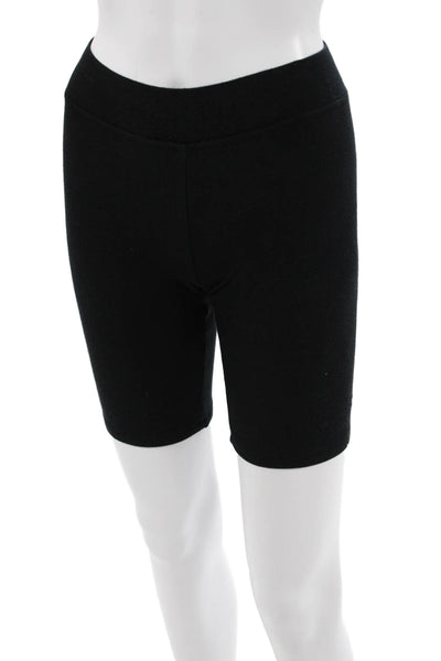 ATM Unisex Biker Shorts Black 96% Micromodal 4% Spandex Size XS