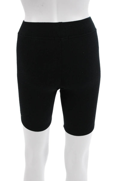ATM Unisex Biker Shorts Black 96% Micromodal 4% Spandex Size XS